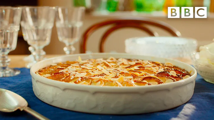 Mary Berry's classy brioche frangipane apple puddi...