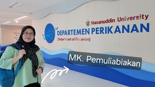 Belajar pemuliabiakan organisme akuakultur bersama professor yushinta