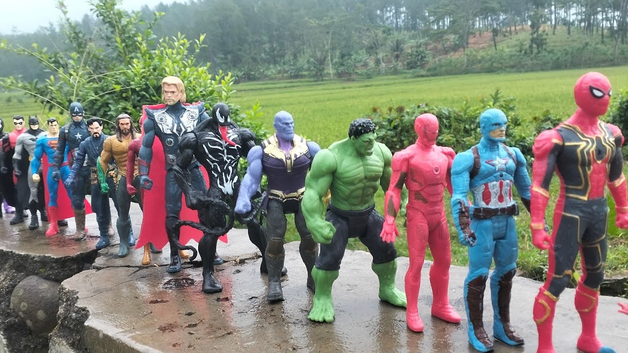 Спасение Человека-паука Железный человек против моста Пауков Забавная игра Супергерой GTA