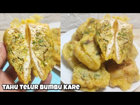 Resep Tahu Isi Telur Orak Arik