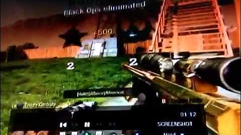 Black ops quick scope/tomahawk montage