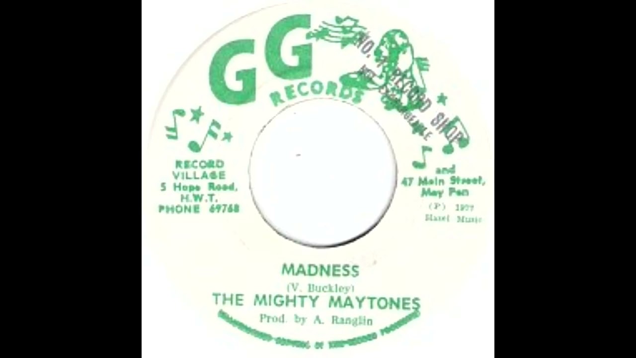MADNESS DUBPLATE by THE MAYTONES