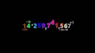 1 To 1 Trillion with Sound Effects