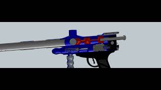 Student Final Design Project - Assembly with a SolidWorks Motion Study – CWU IET - Paint Ball Gun