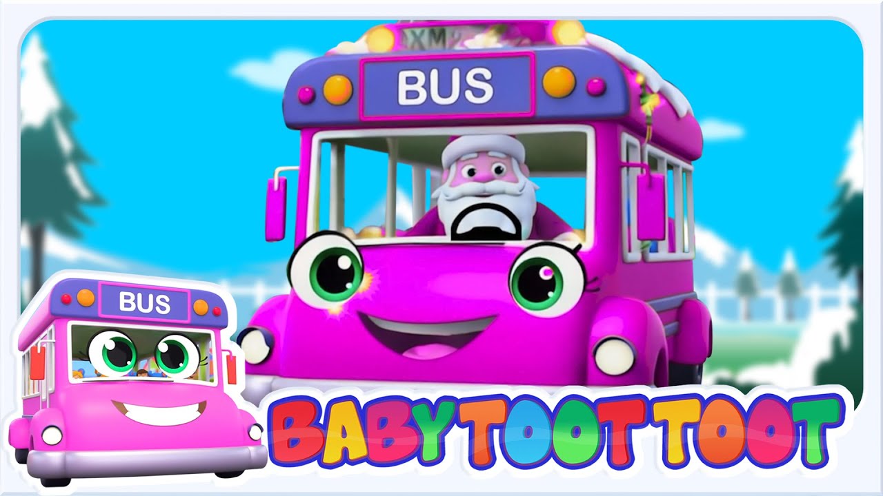 Las Ruedas del Autobús en Navidad🎄✨ y más Vivero Rimas para niños