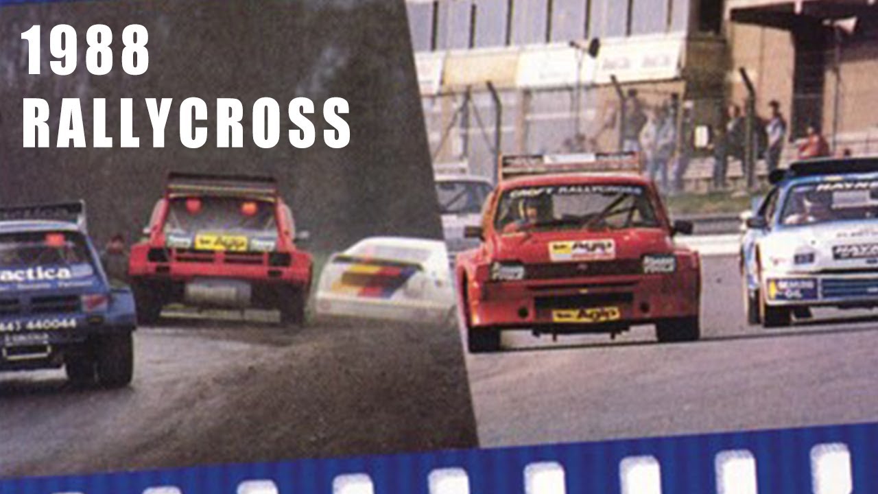 Ралли-кросс 1988 | Крупная авария во время гонки Sealink Challenge | Дёйвельсберг, Бельгия
