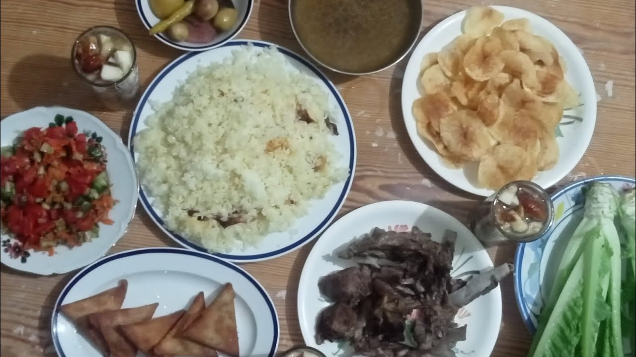 فطار اول يوم رمضان🌙طريقه رز معمر تحفه 