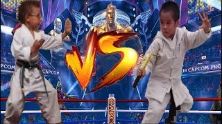 Baby Bruce Lee VS Jeremy Rios - Taekwondo Kid VS kung Fu Kid | Martial Arts