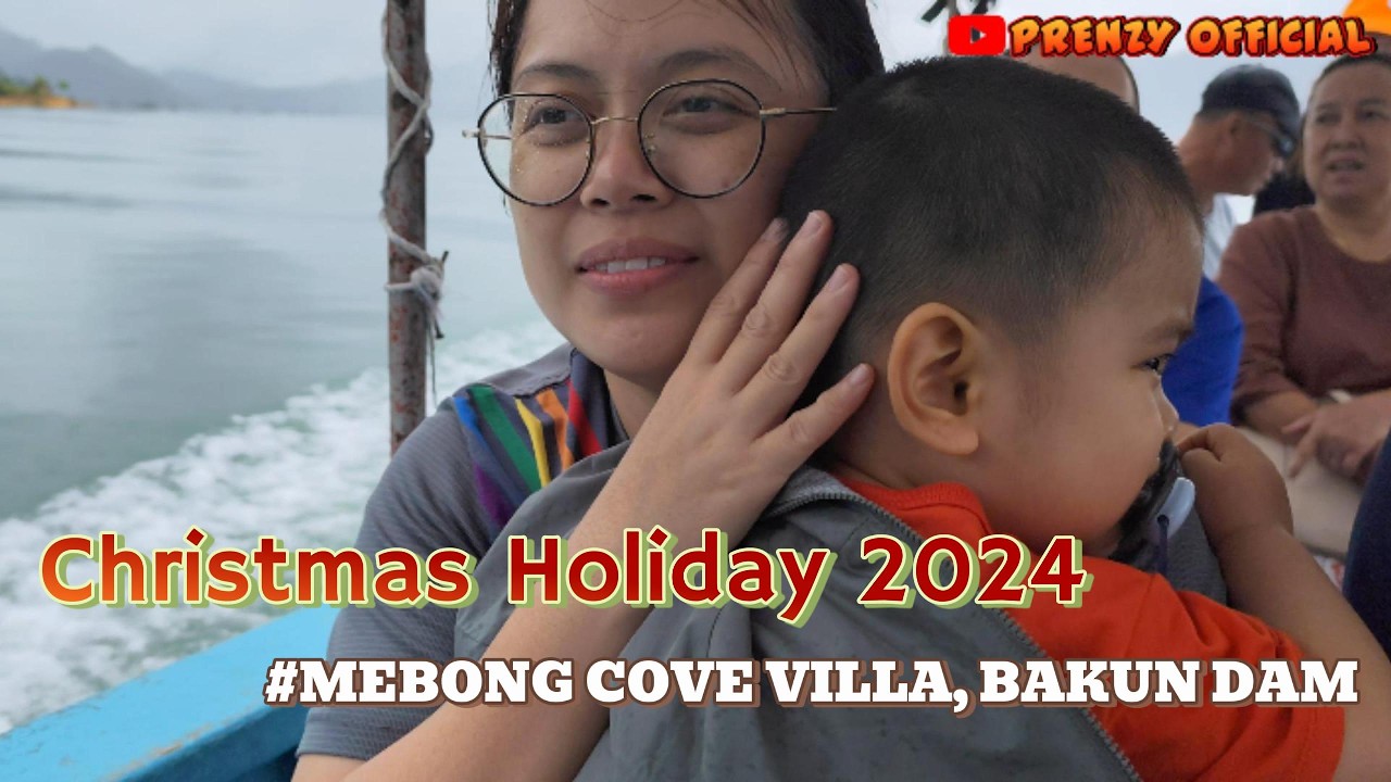 Rayner Joe di Mebong Cove Villa, Empangan Bakun, Sarawak