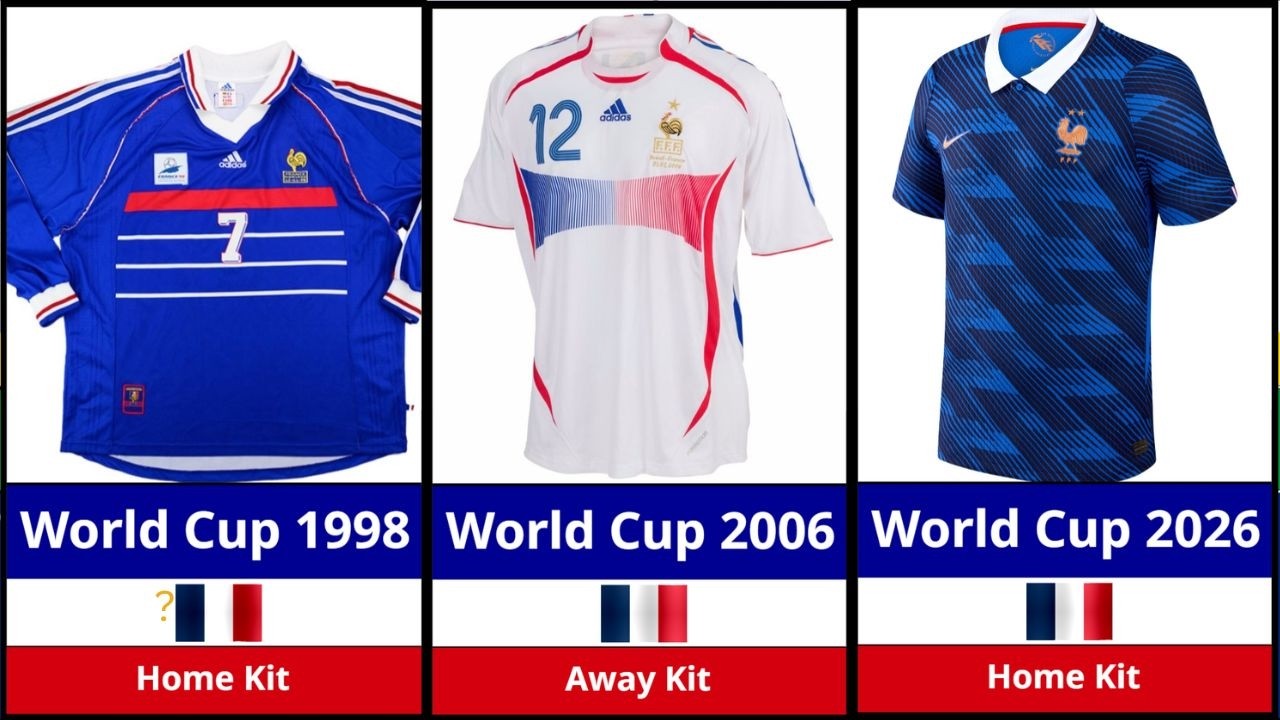 France National Team Home & Away Kits | Full World Cup Jersey
