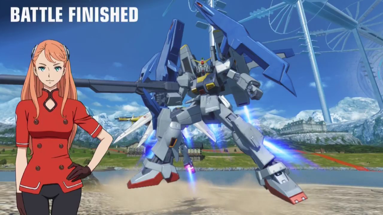 Gundam Versus 『Gundam Mk-II (AEUG) Showcase | New AGE Map』 - TeamFoxGG