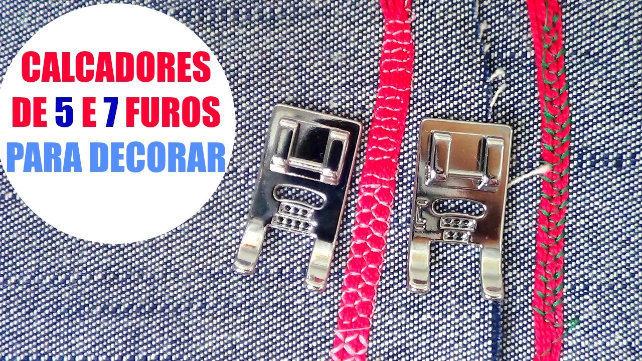 Calcadores para acordoamento de 5 e de 7 furos | ModaByNill
