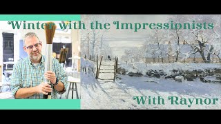 Winter Scenes with the French Impressionists #impressionism