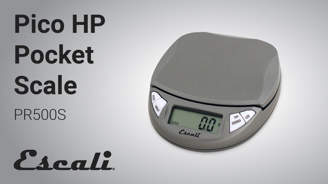 Pico HP High Precision Digital Scale 500g, Metallic Escali - New Kitchen  Store