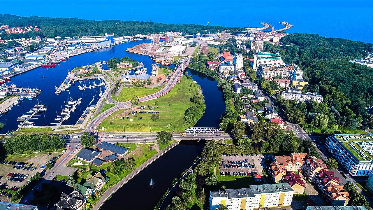 Колобжег Старый город Пляж Порт