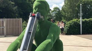 Crazy golf at York Art Gallery