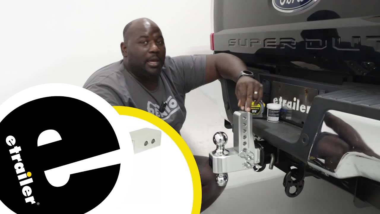 A Closer Look at the BulletProof Hitches Aluminum Adjustable 2-Ball Mount with 4" Drop/Rise