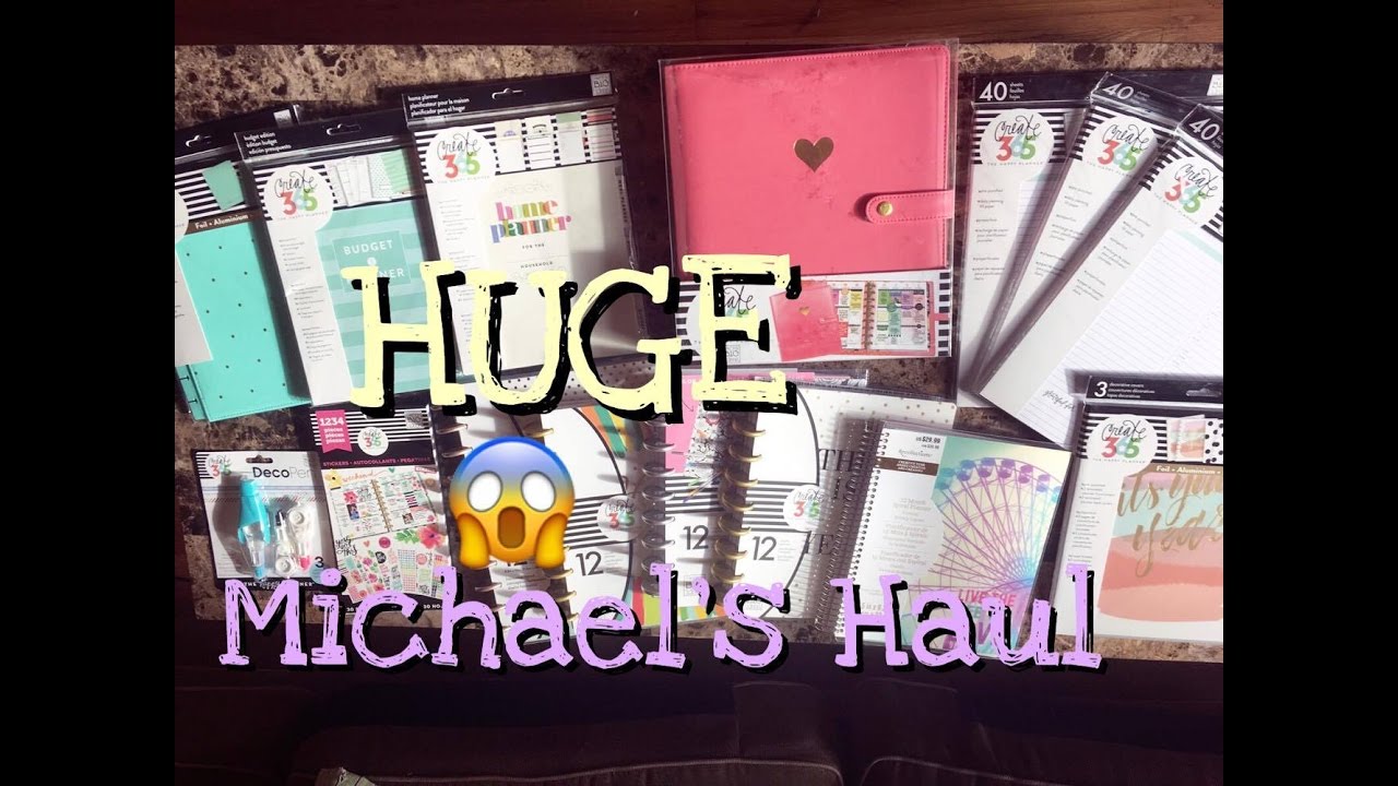 NEW HUGE Happy Planners + Accessories HAUL // MAMBI and Recollections