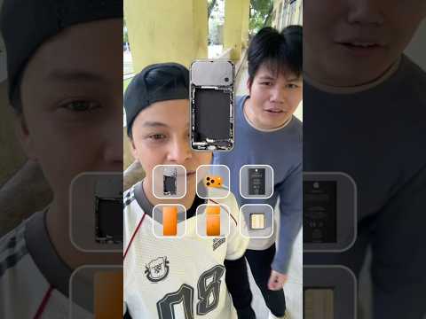 Cùng mình lắp ráp điện thoại iphon nào các bạn #shorts #shortsviral thumbnail