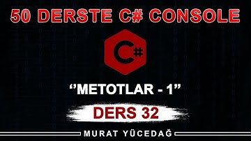 C# Console Lesson 32 Methods / 1