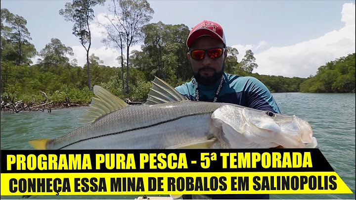 PROGRAMA PURA PESCA - 5ª TEMP. - EP.15 - CONHEÇA A PESCARIA DE ROBALOS EM SALINOPOLIS/PA