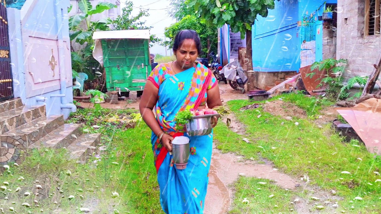 ☔ 🌧️ 🍲🍝மழையில் சமைத்தது  #cyclone #rain #redalert #cooking #floods #chennai #danger | Peterudathey