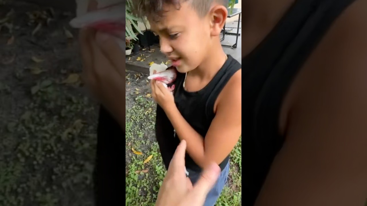 something is growing inside him 