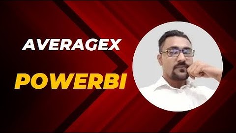 AVERAGEX DAX Function in Power BI #AVERAGEX