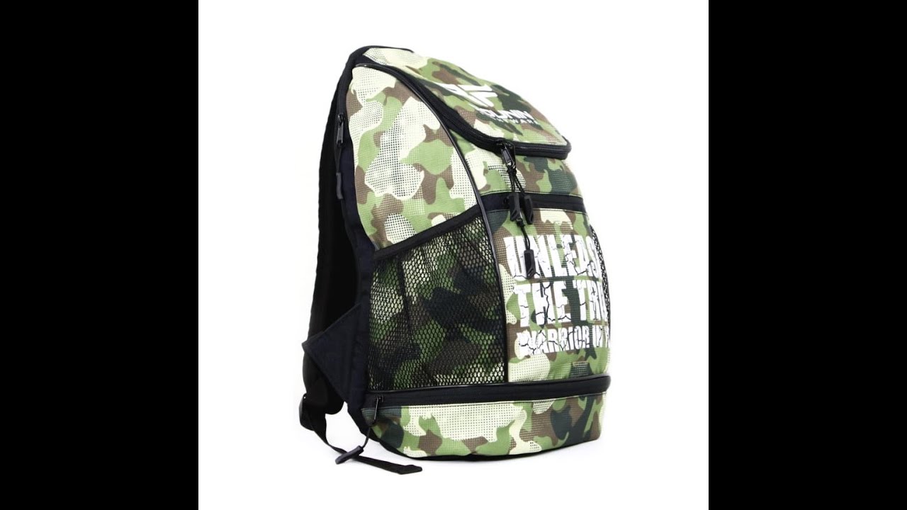 Rounin Fightware Backpack Gym Bag - Rolling Storm - Tas Ransel - Army