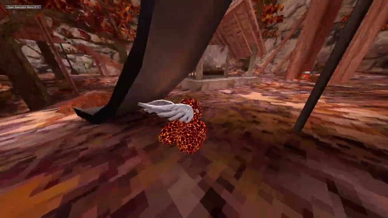 Ground clips with Quest 3 tracking 😭💀