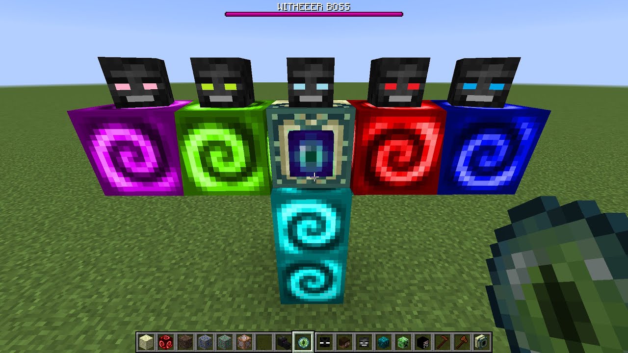 what if you create a WITHEEER BOSS in MINECRAFT - YouTube