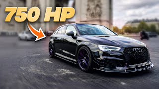 40.000€ DE PRÉPA DANS CETTE AUDI RS3... 750 CHEVAUX 😳 (Stage 4)