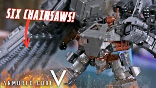 UCR-10/A Vengeance & Overed Weapon Set - Kotobukiya Armored Core V UNBOXING & Review!