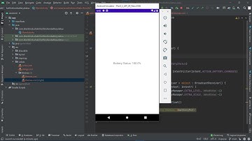 Kotlin Show Battery Percentage