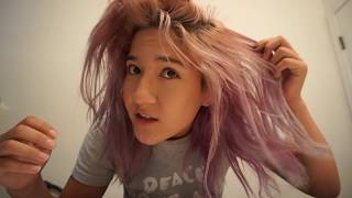 Purple and Dark Lavender Hair Dye Tutorial