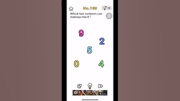 Which to numbers can makeup into 8 brain out lv 169 #brainout #braingames #game #brainpower #mobileg