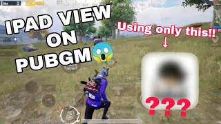 How to get IPAD VIEW on PUBGM using only GFX tool. screenshot 2