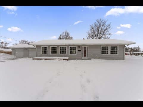 1225 Manchester Drive, South Bend, IN home video tour