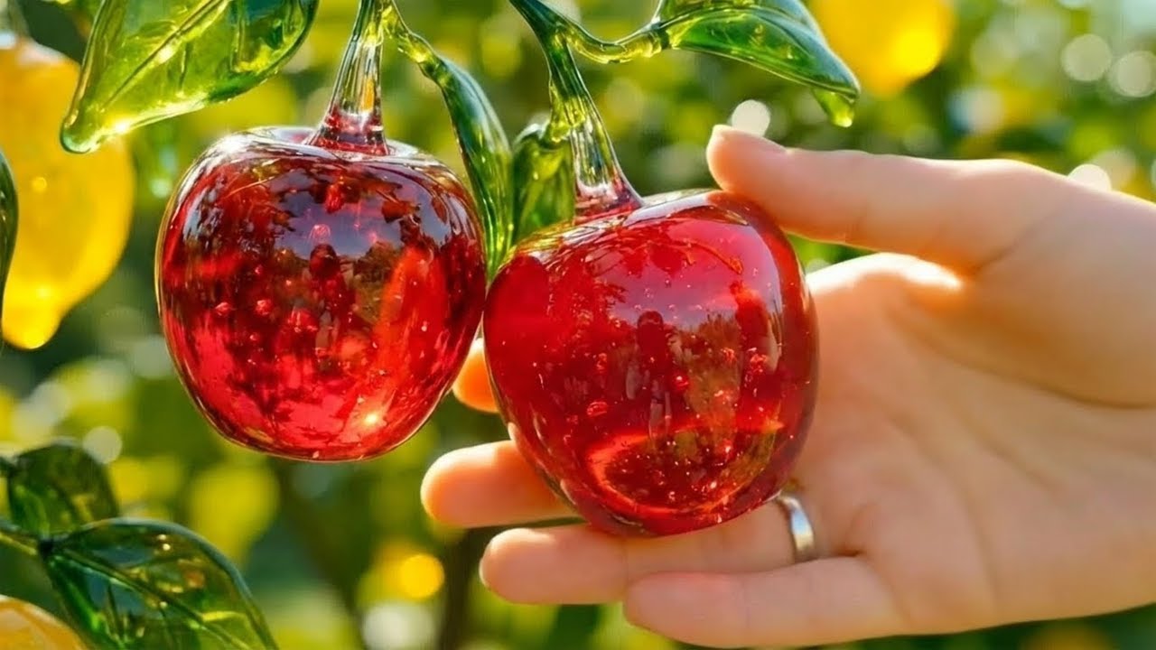 ASMR Glass Cooking | Austria’s Famous Apple Cake (Satisfying)