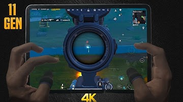 iPad 11th generation pubg test 🔥 sensitivity + control code ❤️