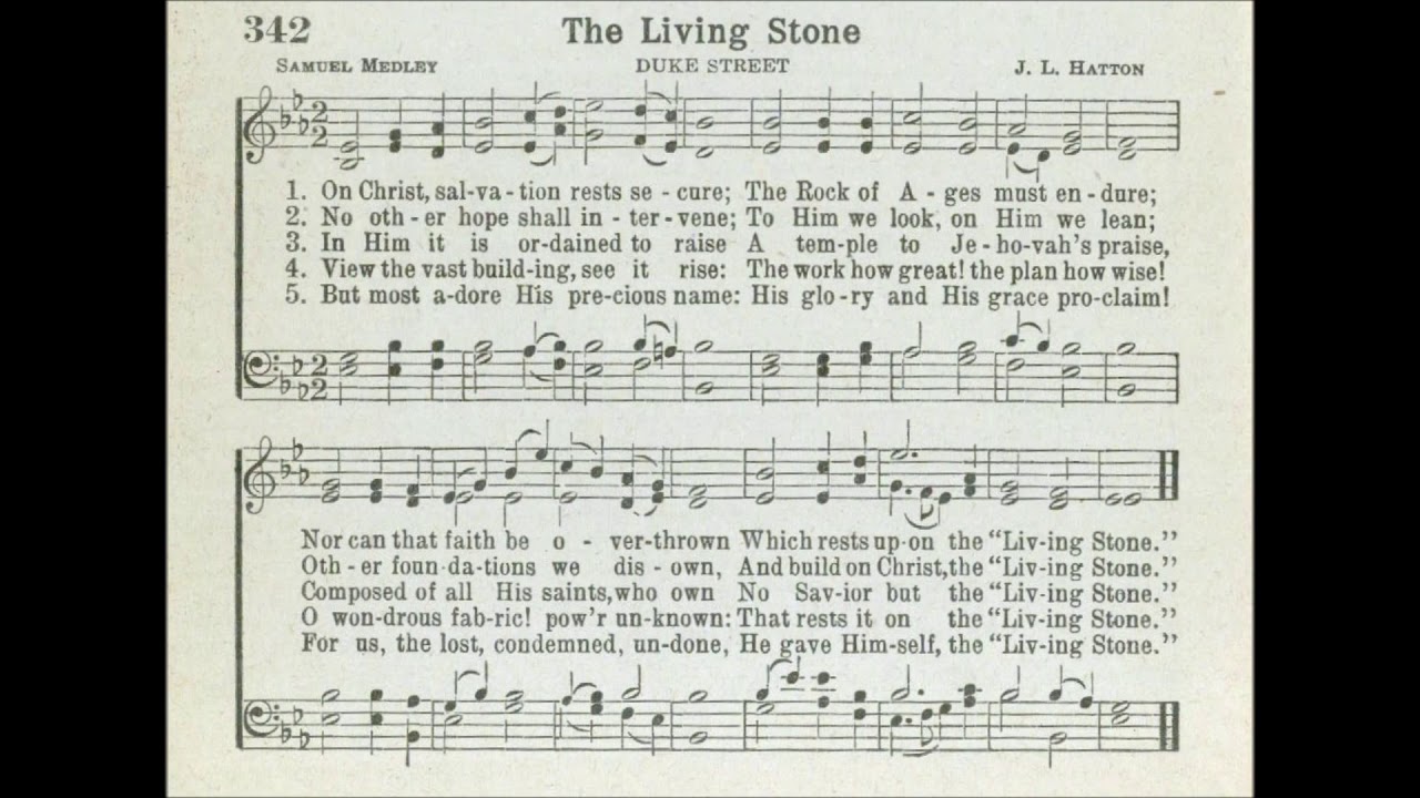 On Christ, Salvation Rests Secure (Duke Street)