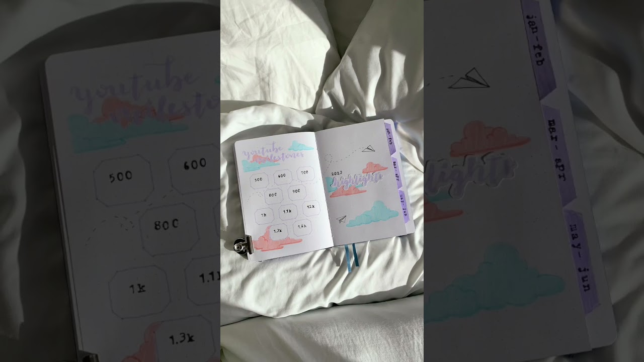Pretty Pastel 2023 Bullet Journal Setup
