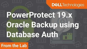 How to perform an Oracle backup using Database authentication – PowerProtect Data Manager