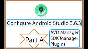 Configure of Android Studio 3.6.3 -AVD-create virtual device-SDK-VersionControl-Appearance behavior