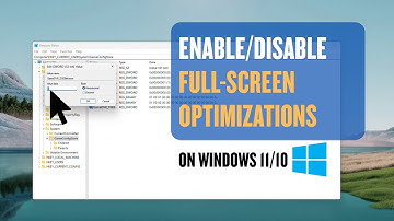 Enable or Disable Full-Screen Optimizations on Windows 11/10 – Quick & Easy!