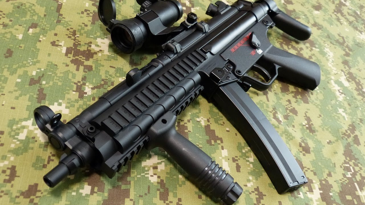東京マルイ H&K MP5 R.A.S. ドットサイト付き・レイルシステムCQB仕様
