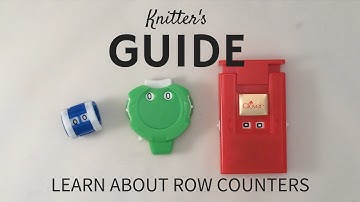 Knitting Row Counters Guide