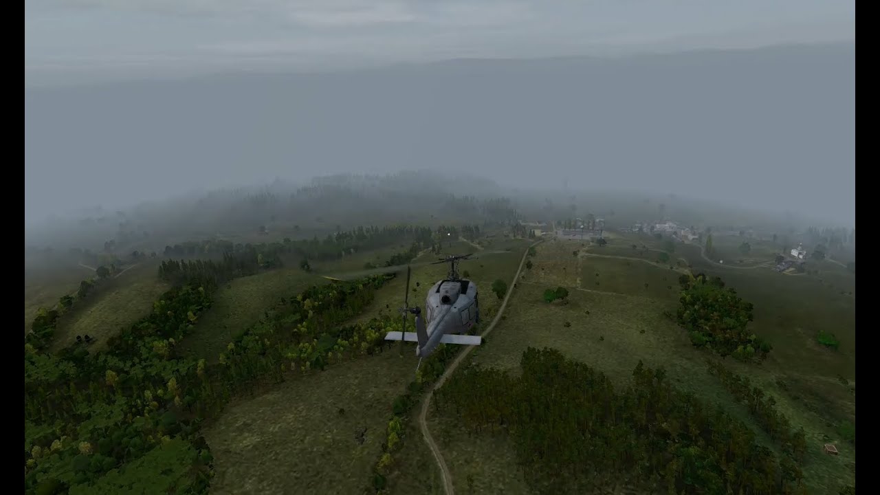DayZ - Flying over Chernarus