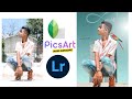 Background change editing with Snapseed Lightroom & PicsArt without crash pixels 😳 CAARDI🦸