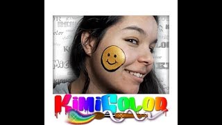 Maquillage Smiley Maquillage Pour Enfants Kimicolor